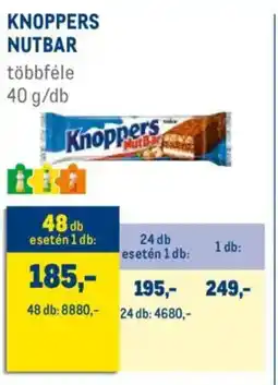Metro Knoppers Nutbar ajánlat