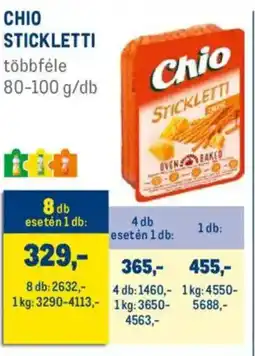 Metro Chio stickletti ajánlat