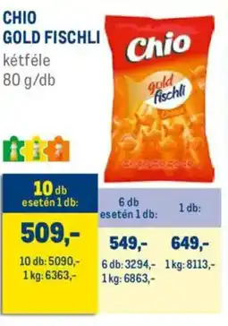 Metro Chio Gold fischli ajánlat