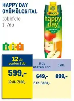Metro Happy Day gyümölcsital ajánlat