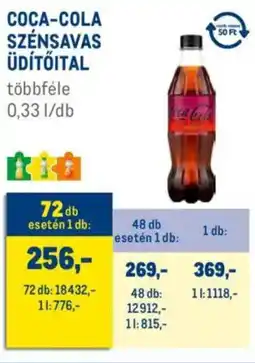 Metro Coca-Cola szénsavas üdítőital ajánlat