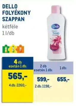 Metro Dello folyékony szappan ajánlat