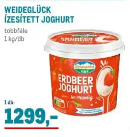 Metro Weideglück ízesített joghurt ajánlat