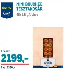 Metro Metro Chef Mini Bouchee tésztakosár ajánlat