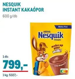 Metro Nesquik instant kakaópor ajánlat