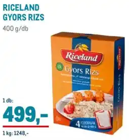 Metro Riceland gyors rizs ajánlat