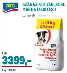 Metro Aro Száraz kutyaeledel marha ízesítésű ajánlat
