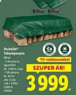 Lidl PARKSIDE Takaróponyva ajánlat