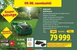 Lidl PARKSIDE Robotfűnyíró ajánlat