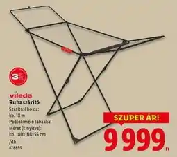 Lidl Vileda Ruhaszárító ajánlat