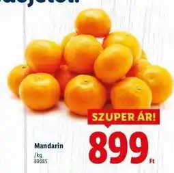 Lidl Mandarin ajánlat