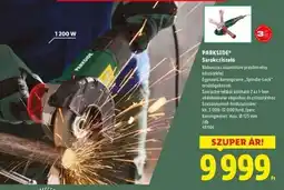 Lidl PARKSIDE Sarokcsiszoló ajánlat