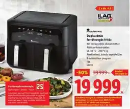 Lidl Masterpro Dupla zónás forrólevegős fritőz ajánlat