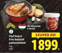 Lidl CHEF SELECT Friss halászlé pontyszelettel ajánlat