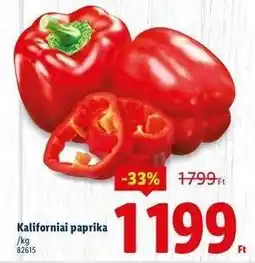 Lidl Kaliforniai paprika ajánlat