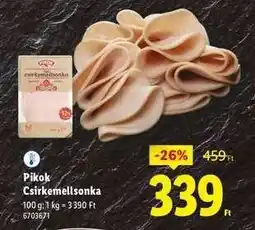 Lidl PIKOK Csirkemellsonka ajánlat