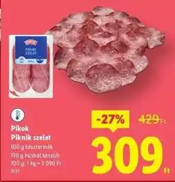 Lidl PIKOK Piknik szelet ajánlat