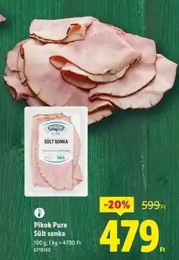 Lidl PIKOK PURE Sült sonka ajánlat