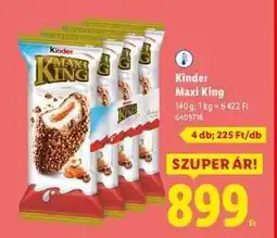 Lidl KINDER Maxi King ajánlat
