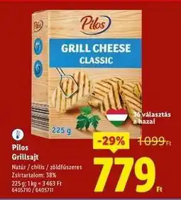 Lidl PILOS Grillsajt ajánlat