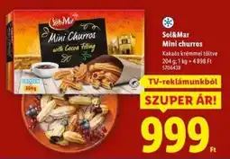 Lidl Sol&Mar Mini churros ajánlat
