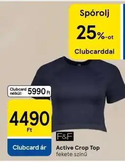 Tesco Active Crop Top ajánlat