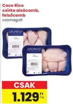 Spar Coco Rico csirke alsócomb, felsőcomb ajánlat