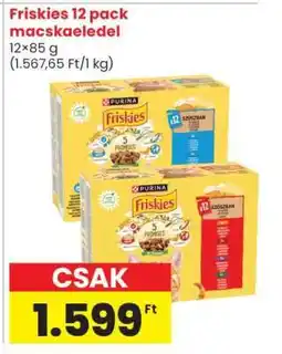 Spar Friskies 12 pack macskaeledel ajánlat