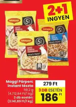 Spar MAGGI Párperc Instant Tészta ajánlat