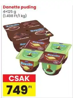 Spar DANETTE Puding ajánlat