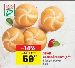 Spar SPAR császárzsemle ajánlat