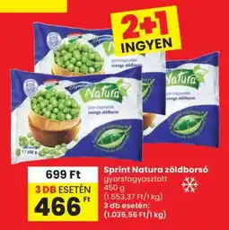 Spar Sprint Natura zöldborsó ajánlat