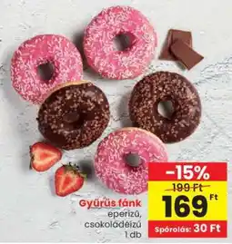 Spar Gyűrűs fánk ajánlat