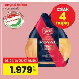 Spar Tanyasi csirke ajánlat