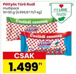 Spar Pöttyös Túró Rudi Multipack ajánlat