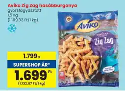 Spar AVIKO Zig-Zag Hasábburgonya ajánlat