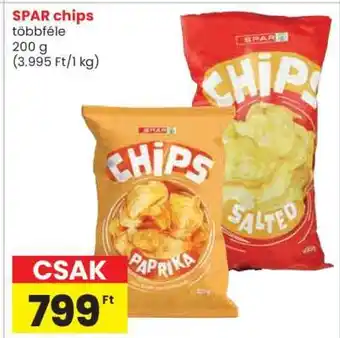 Spar SPAR chips ajánlat