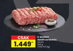 Spar S-BUDGET darált sertéshús ajánlat