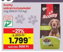 Spar Scotty száraz kutyaeledel ajánlat