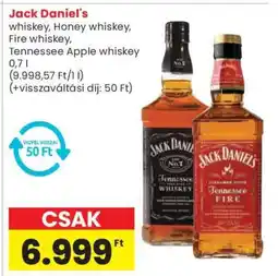 Spar Jack Daniel's ajánlat