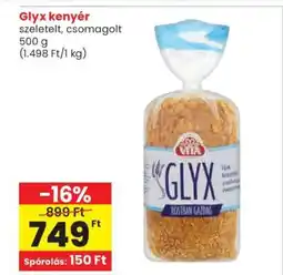 Spar Glyx kenyér ajánlat