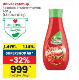 Spar UNIVER Ketchup ajánlat