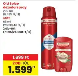 Spar Old Spice dezodorspray ajánlat