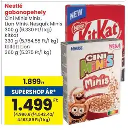 Spar NESTLÉ Gabonapehely ajánlat
