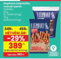 Spar Elephant chipstallér, csavart perec ajánlat