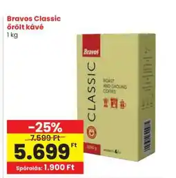 Spar BRAVOS Classic őrölt kávé ajánlat
