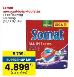Spar Somat Mosogatógép Tabletta ajánlat