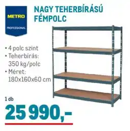 Metro Metro Professional Nagy teherbírású fémpolc ajánlat
