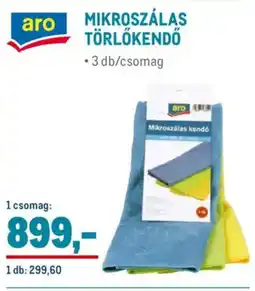 Metro Aro mikroszálas törlőkendő ajánlat