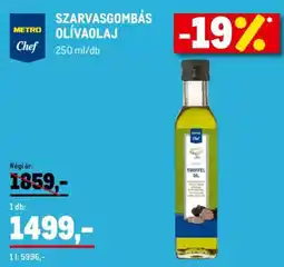 Metro Metro Chef szarvasgombás olívaolaj ajánlat